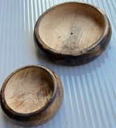 Urli  Wooden Candles Jar